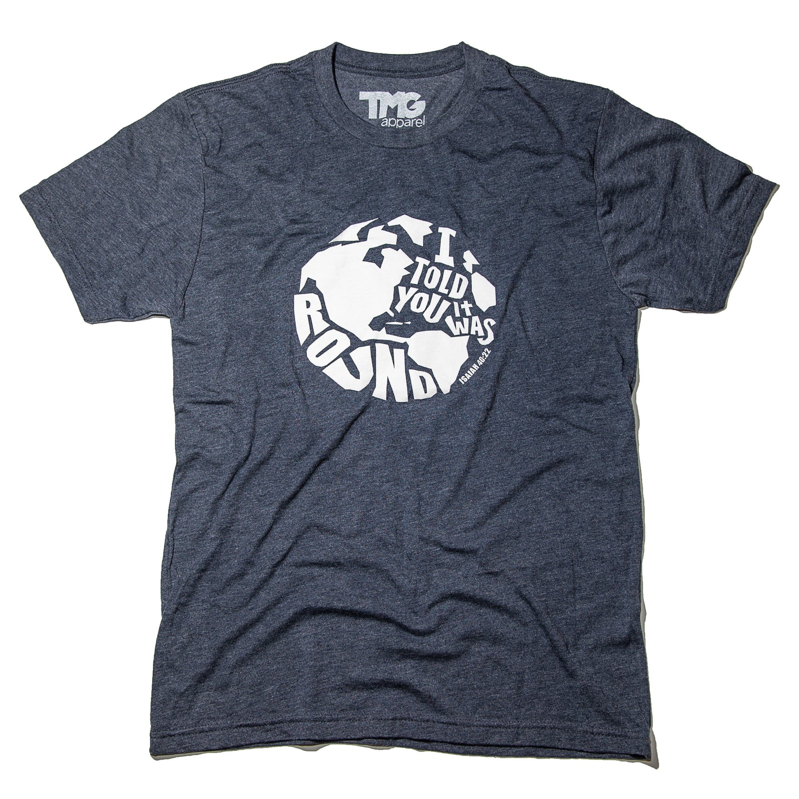 ROUND TEE WITH COLLAR IMPRINT